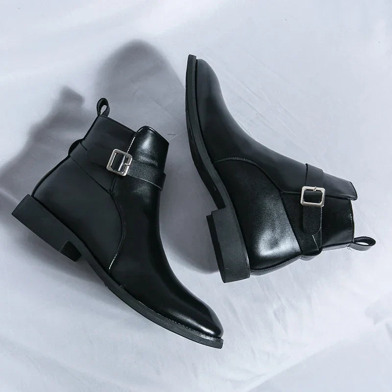 Classic leather chelsea boots for men | Sergio - 24