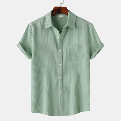 Breathable linen everyday shirt for men | Coastal - 10