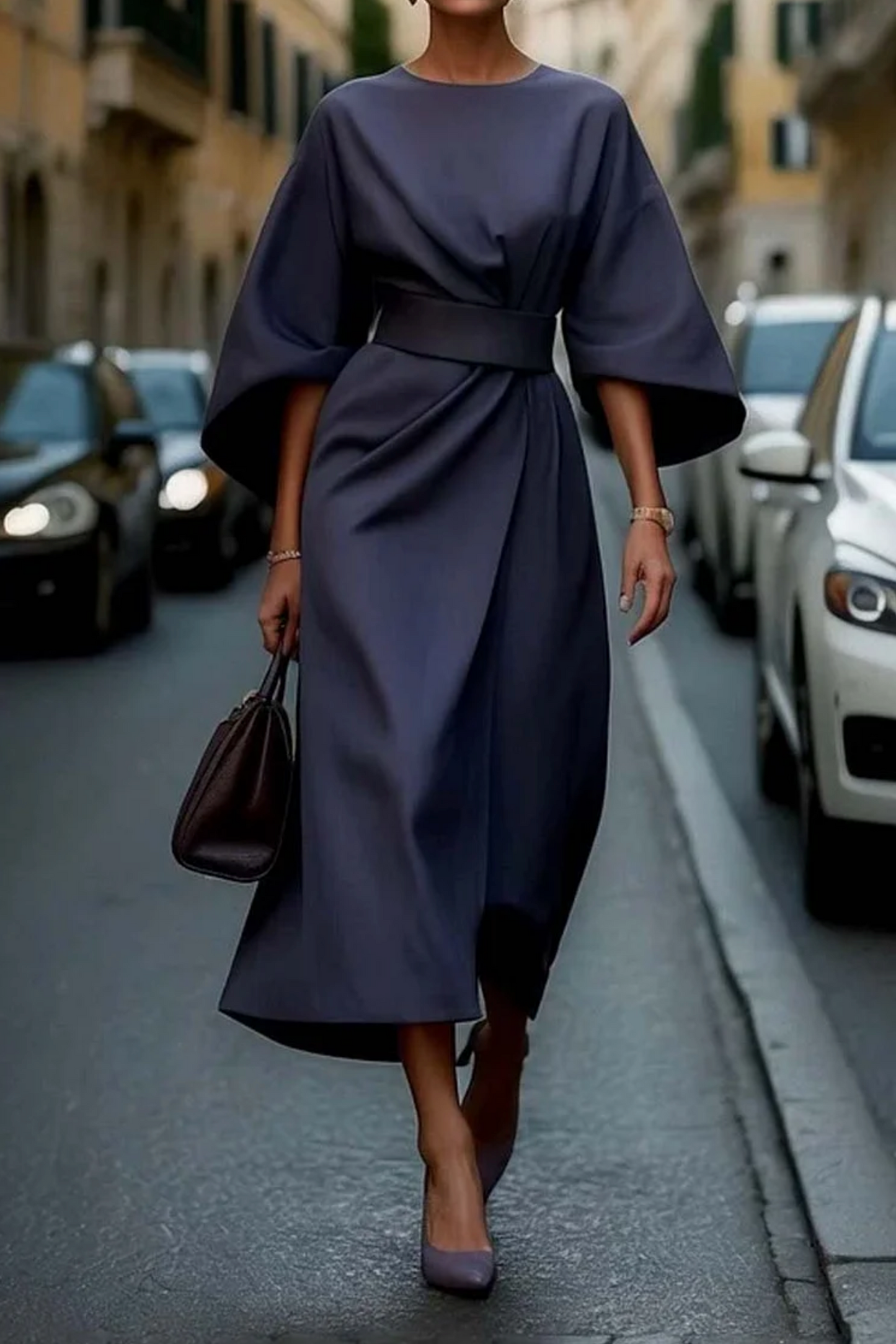 Elegant everyday casual dress for women | Louise - 2