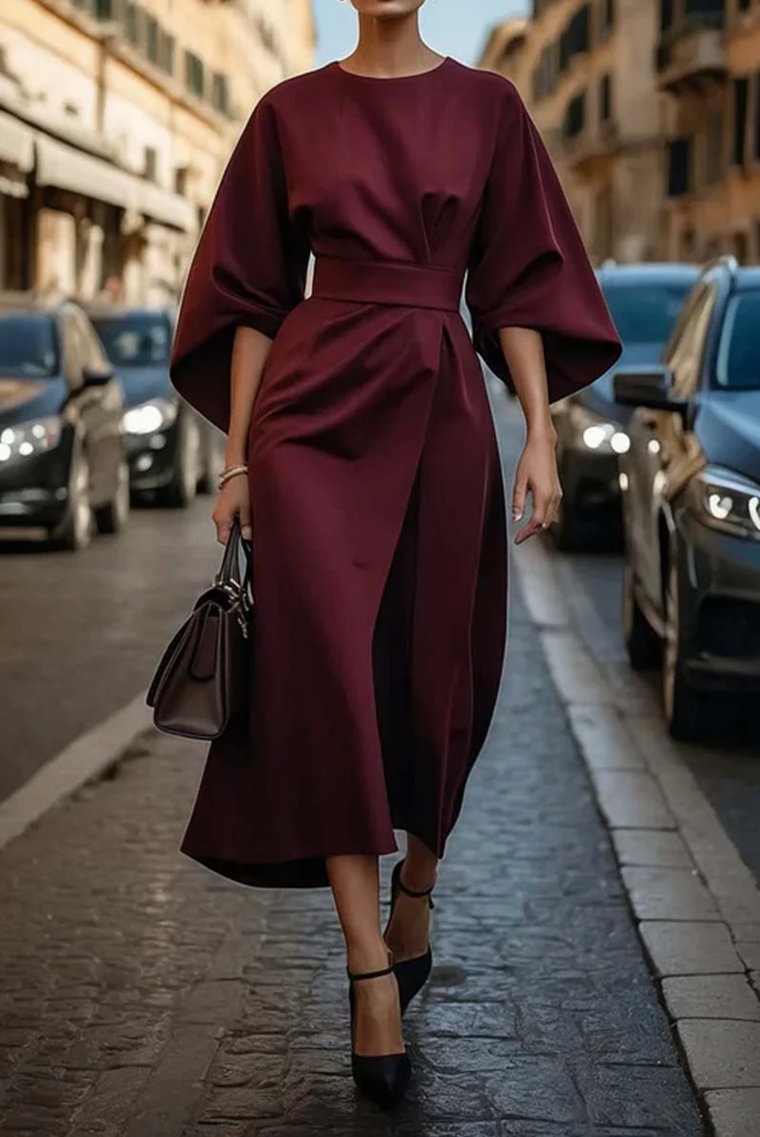 Elegant everyday casual dress for women | Louise - 5