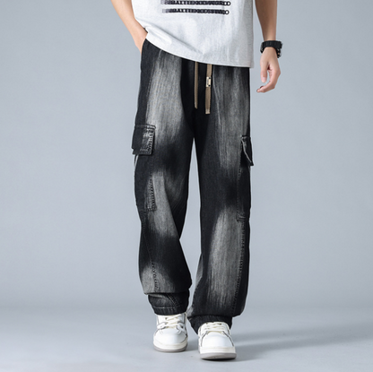 Relaxed casual everyday cargo trousers for men - 4