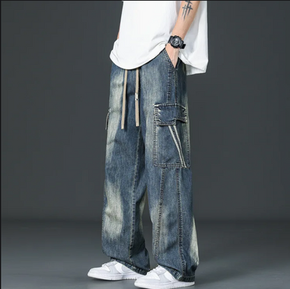 Relaxed casual everyday cargo trousers for men - 2
