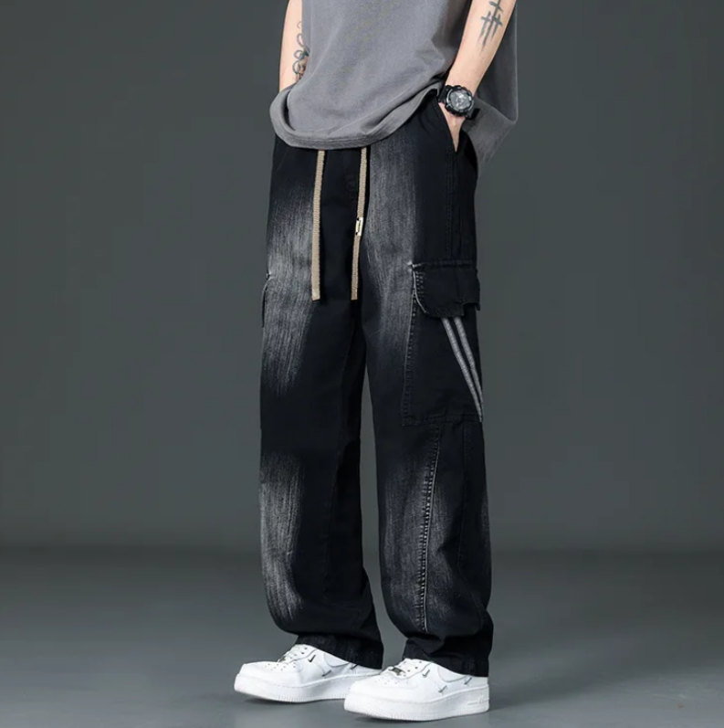 Relaxed casual everyday cargo trousers for men - 8