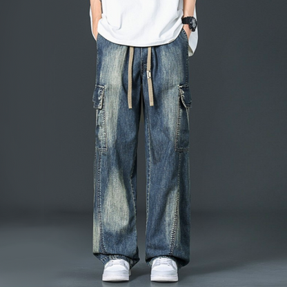 Relaxed casual everyday cargo trousers for men - 1