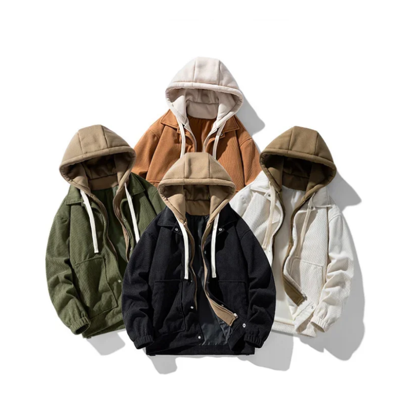 Warm casual everyday jacket for men - 6