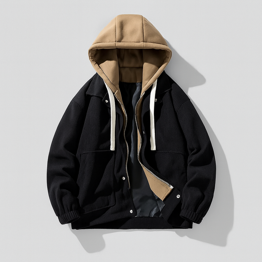 Warm casual everyday jacket for men - 4