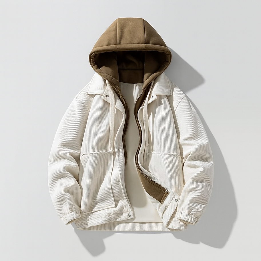 Warm casual everyday jacket for men - 3