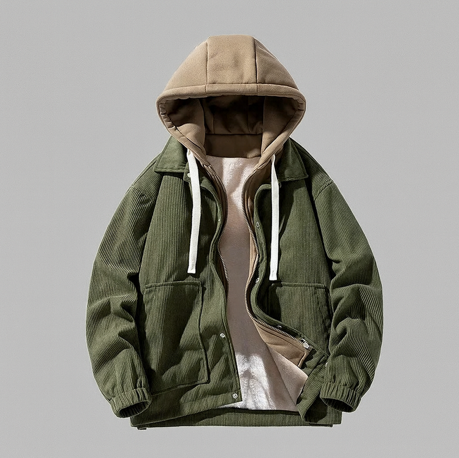 Warm casual everyday jacket for men - 2