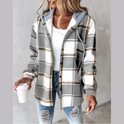Cosy everyday casual relaxed jacket for women | Maisie -3