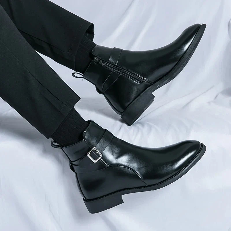 Classic leather chelsea boots for men | Sergio - 22