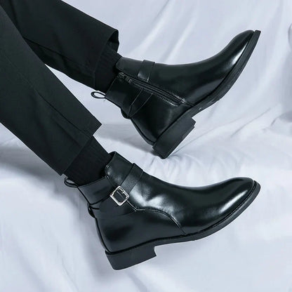 Classic leather chelsea boots for men | Sergio - 22