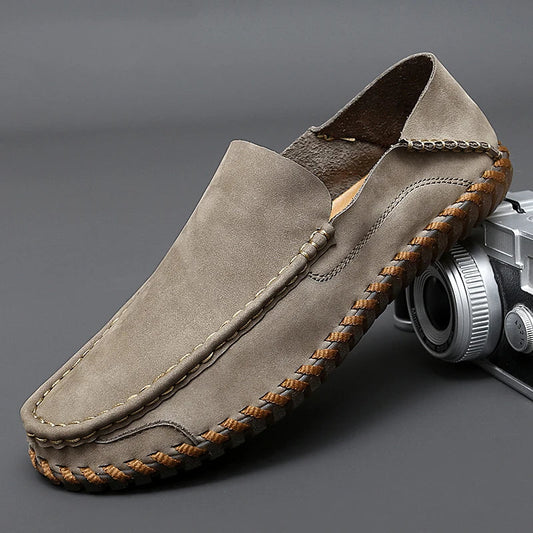 Classic leather slip-on loafers for men | Bennett - 1