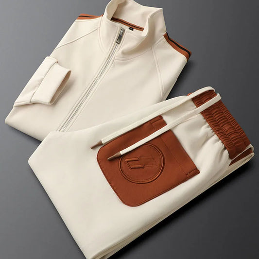 Tailored Zip Up Tracksuit Set Trendy For Men | Arlen