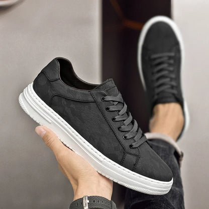 Classic leather casual trainers for men | Canyon - 3