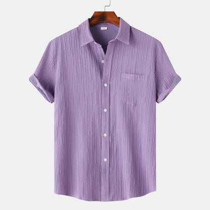 Breathable linen everyday shirt for men | Coastal - 1