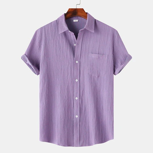 Breathable linen everyday shirt for men | Coastal - 1