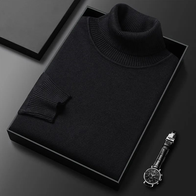 Classic Turtleneck Sweater Cozy for Men | Lucien