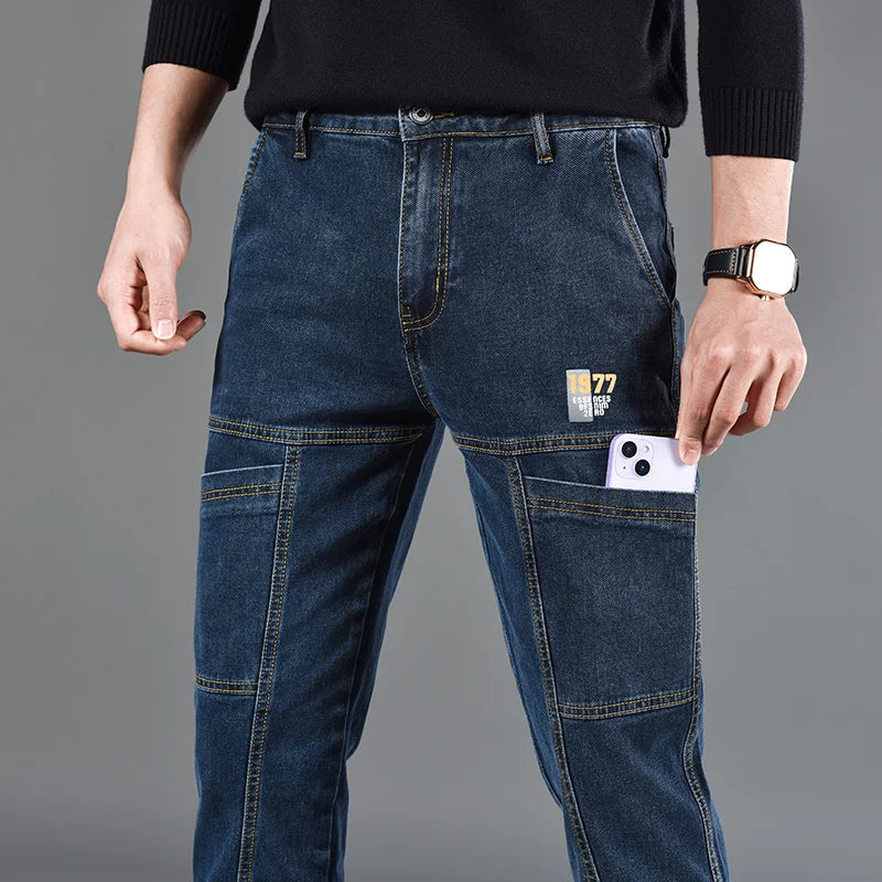 Utility Straight-Leg Jeans Classic for Men | Dalton