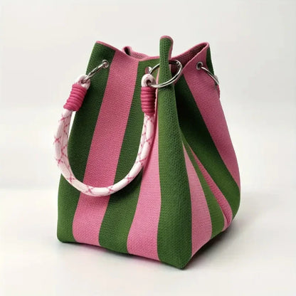 Striped Canvas Tote Bag Chic for Women | Paloma