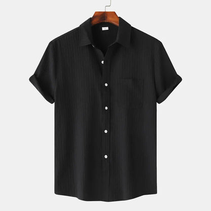 Breathable linen everyday shirt for men | Coastal - 12