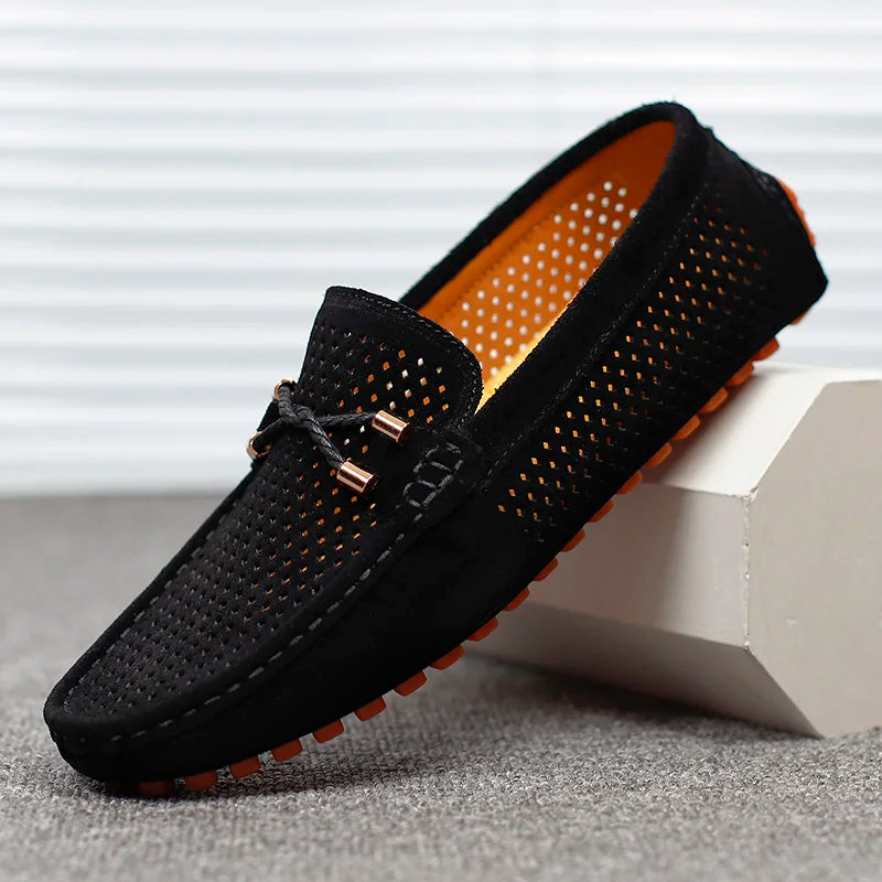 Perforated Slip-On Loafers Classic For Men | Alessio