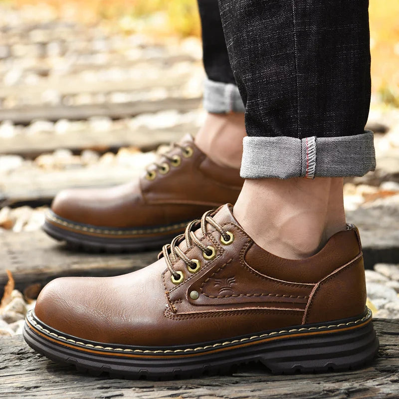 Smart brogue Oxford shoes for men | Cruz -2