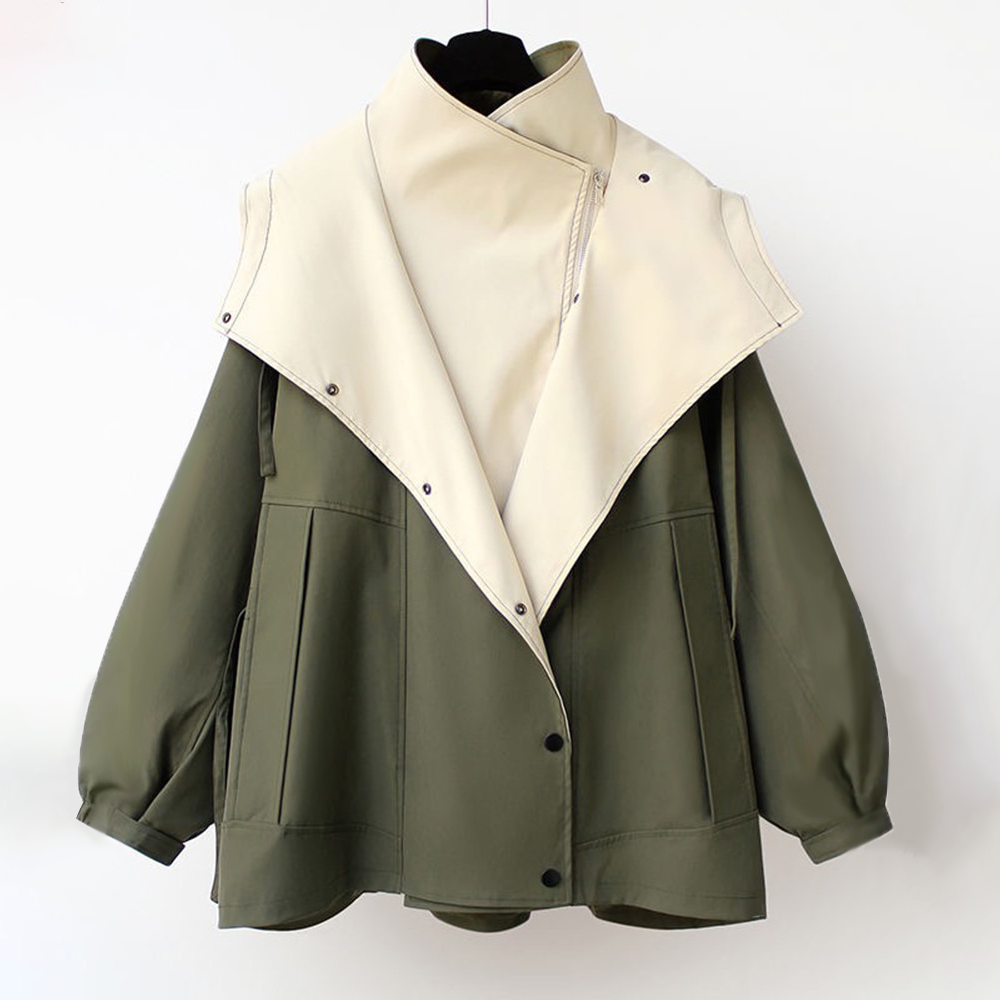 Double Layer Hooded Jacket Stylish For Women | Mireya