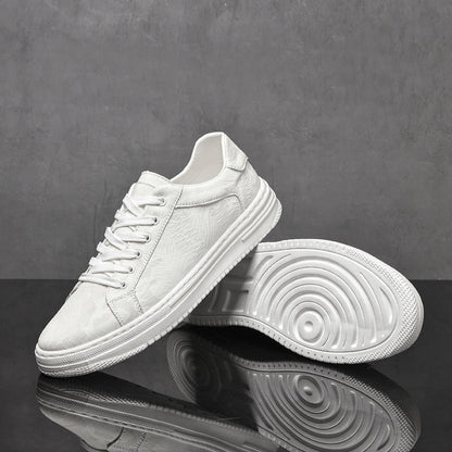 Classic leather casual trainers for men | Canyon - 12