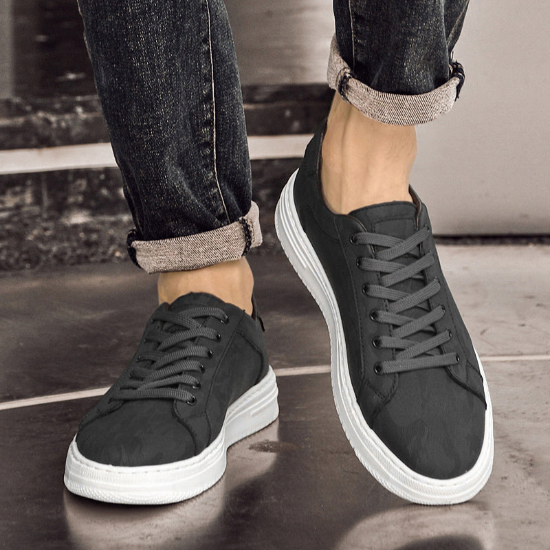 Classic leather casual trainers for men | Canyon - 5