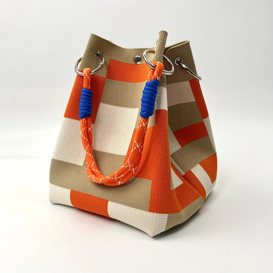 Striped Canvas Tote Bag Chic for Women | Paloma