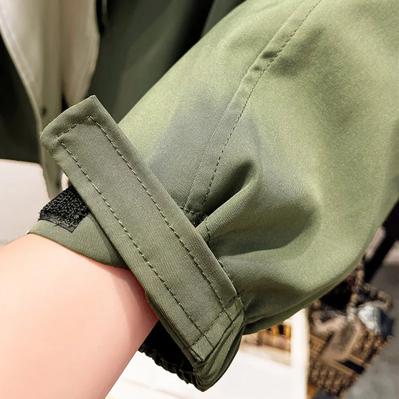 Double Layer Hooded Jacket Stylish For Women | Mireya