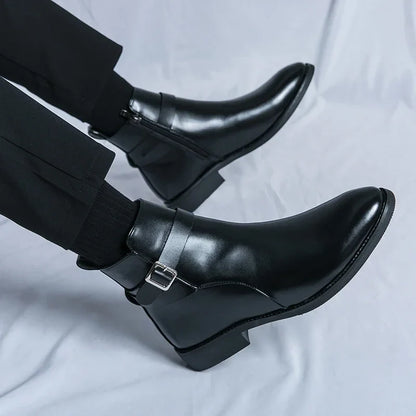 Classic leather chelsea boots for men | Sergio - 19