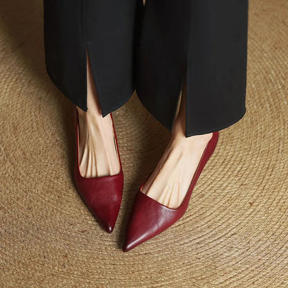 Elegant block-heel evening heels for women | Anok - 4
