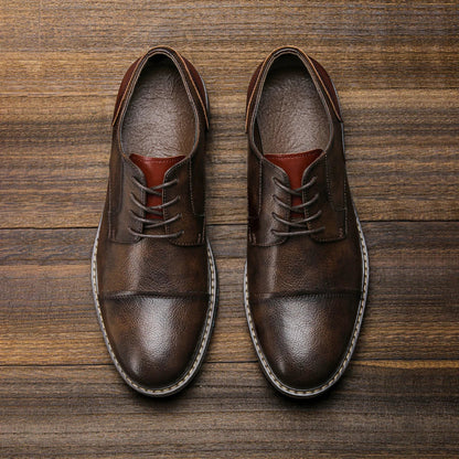 Classic smart-casual leather shoes for men | Mael -7