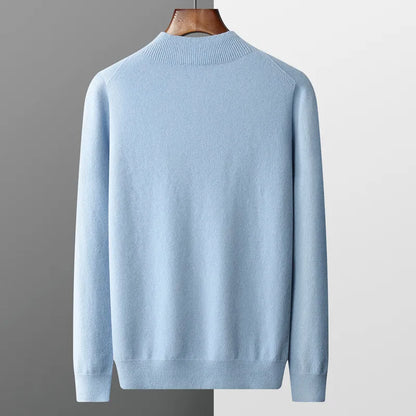Soft crew-neck knit sweater for men | TomHollinger -6