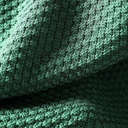 Textured High Neck Sweater Cozy For Women | Elowira