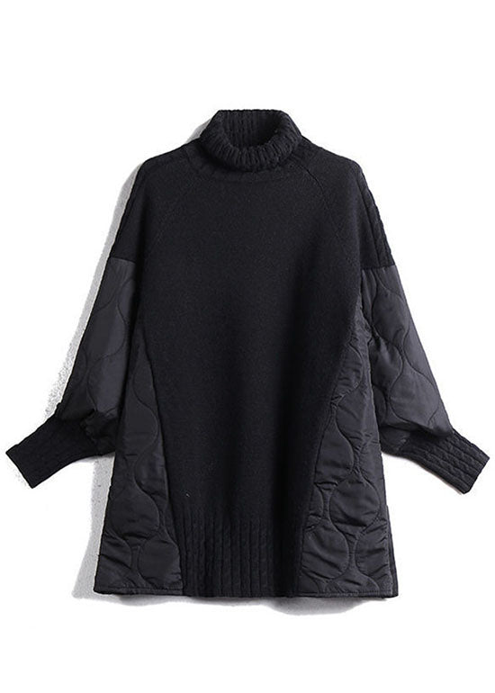 Cosy knit turtleneck sweater for women - 5