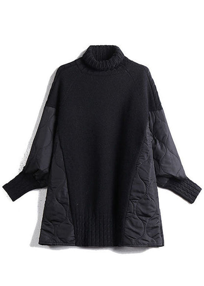 Cosy knit turtleneck sweater for women - 5