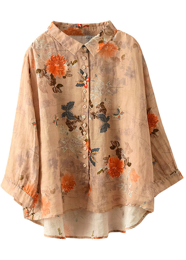 Classic peter pan collar blouse for women - 5