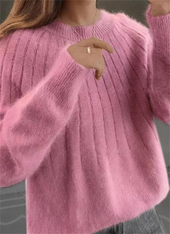 Soft 100% cashmere elegant everyday sweater for women | Sofie - 2