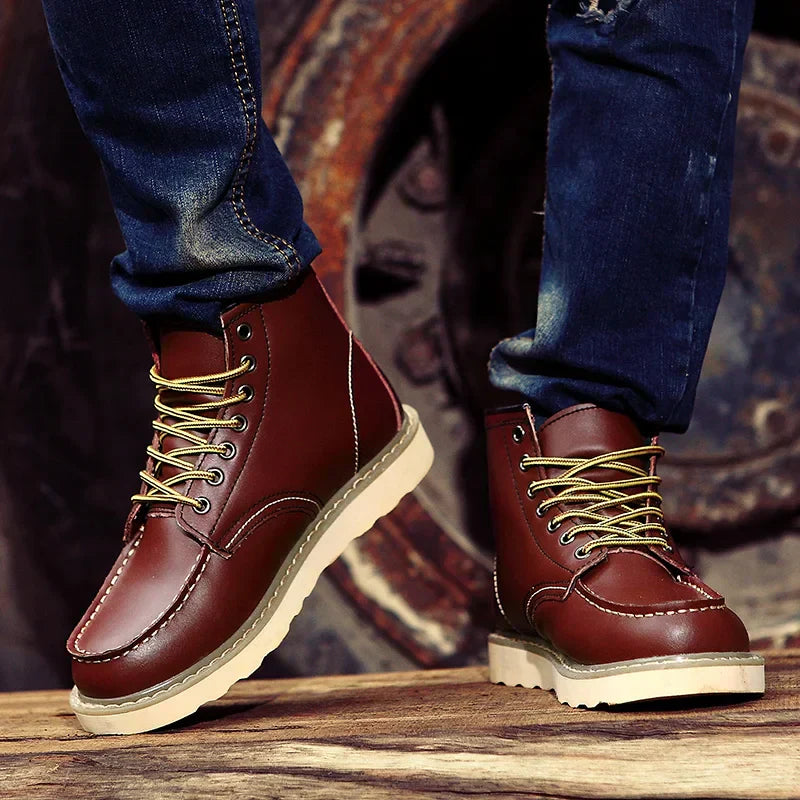 Smart lace-up classic boots for men | Harrison -2