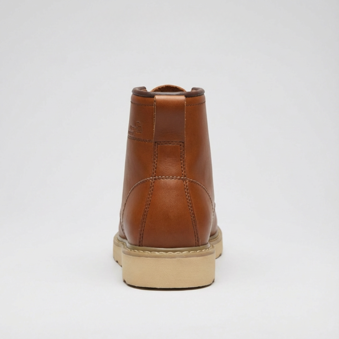 Warm fur-lined lace-up boots for men | Harrison -12