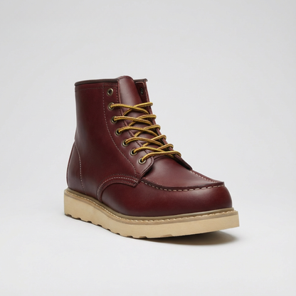 Warm fur-lined lace-up boots for men | Harrison -5