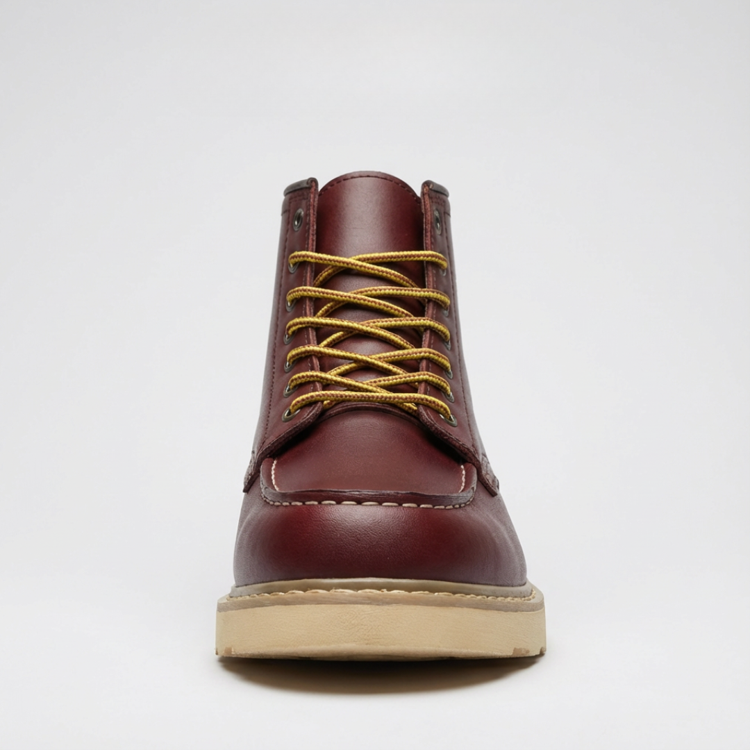 Warm fur-lined lace-up boots for men | Harrison -4