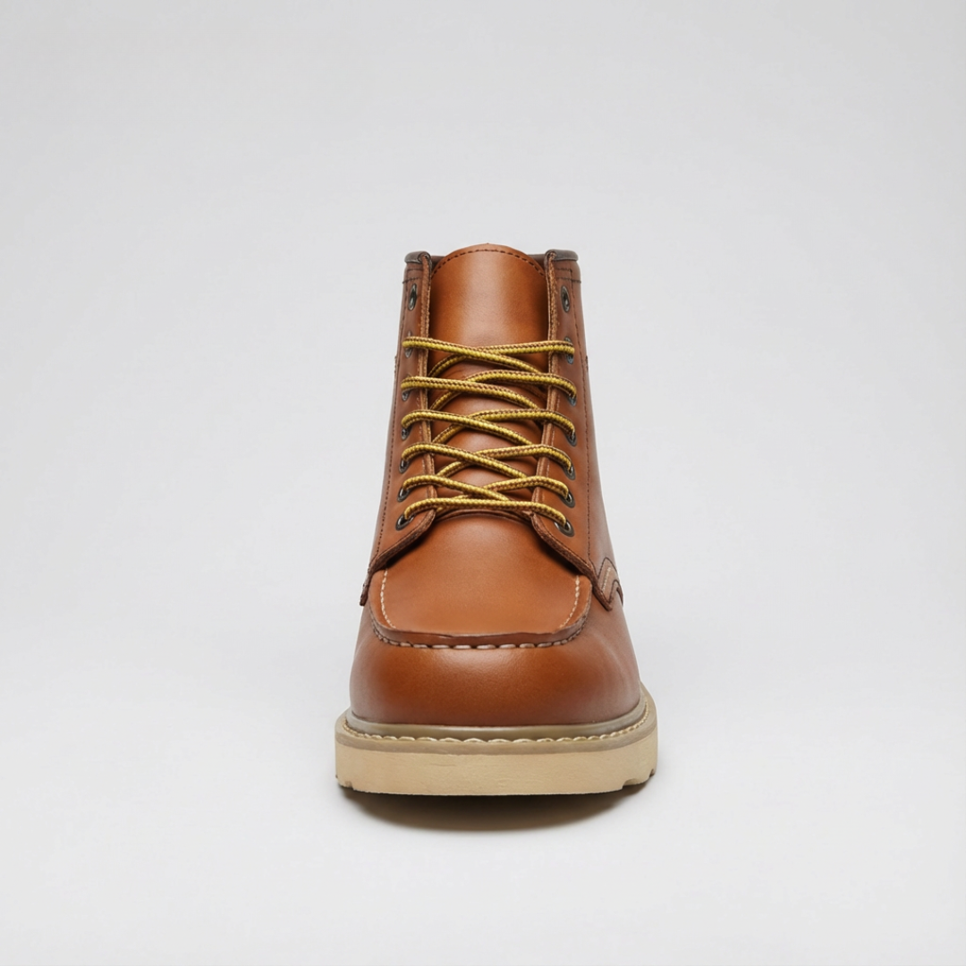 Warm fur-lined lace-up boots for men | Harrison -11
