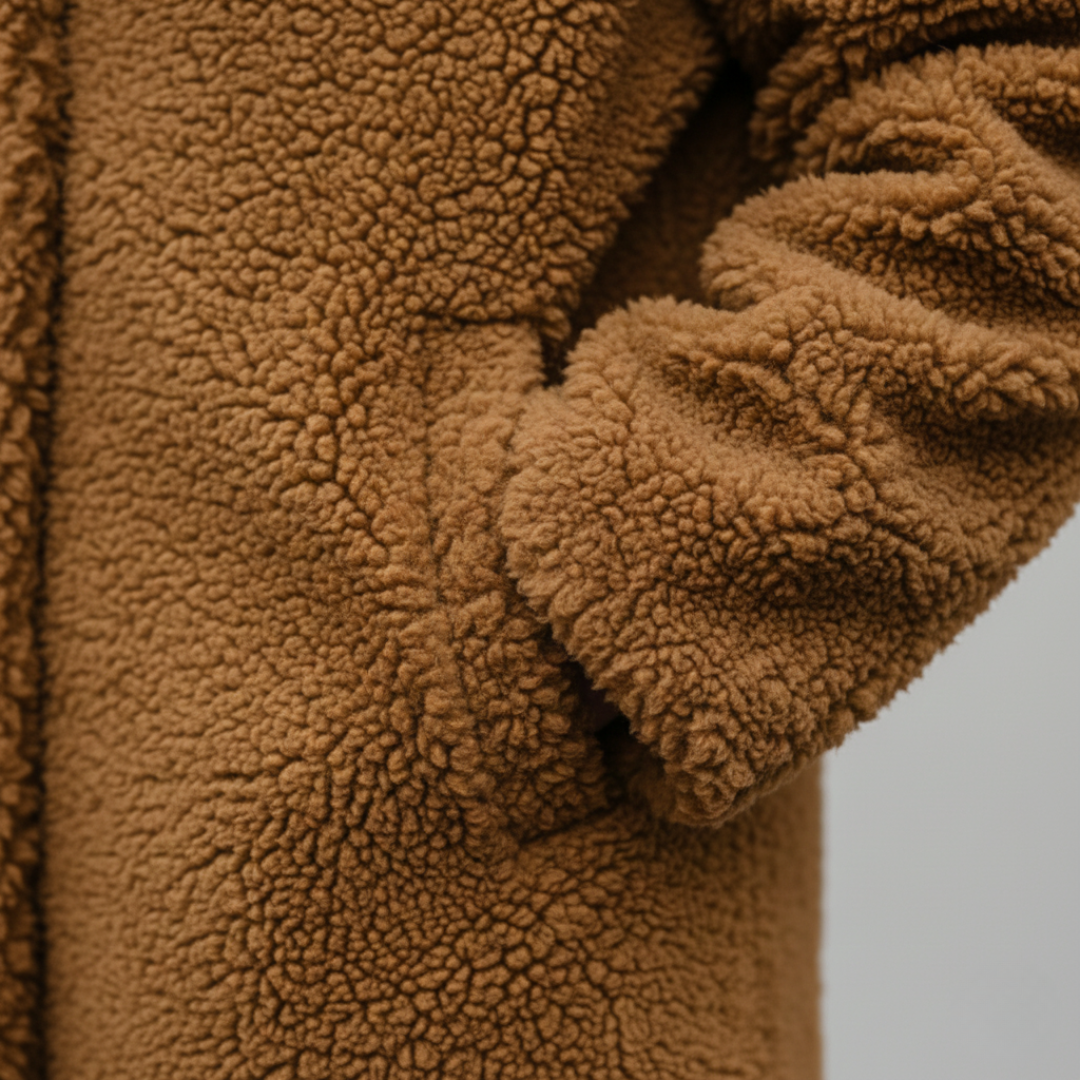 Long Hooded Textured Coat Stylish For Women | Ardelia