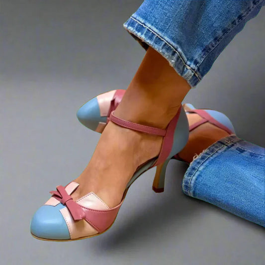 Elegant anatomic-sole court heels for women | Thea - 1