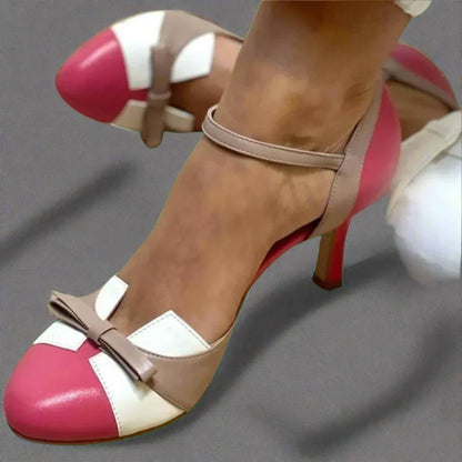Elegant anatomic-sole court heels for women | Thea - 2