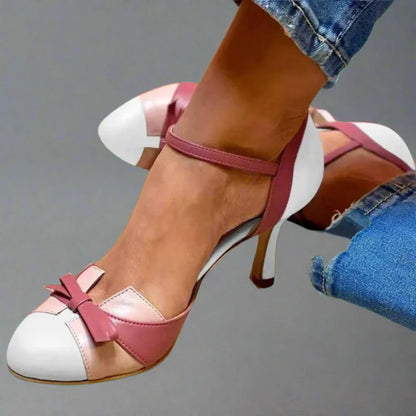 Elegant anatomic-sole court heels for women | Thea - 3