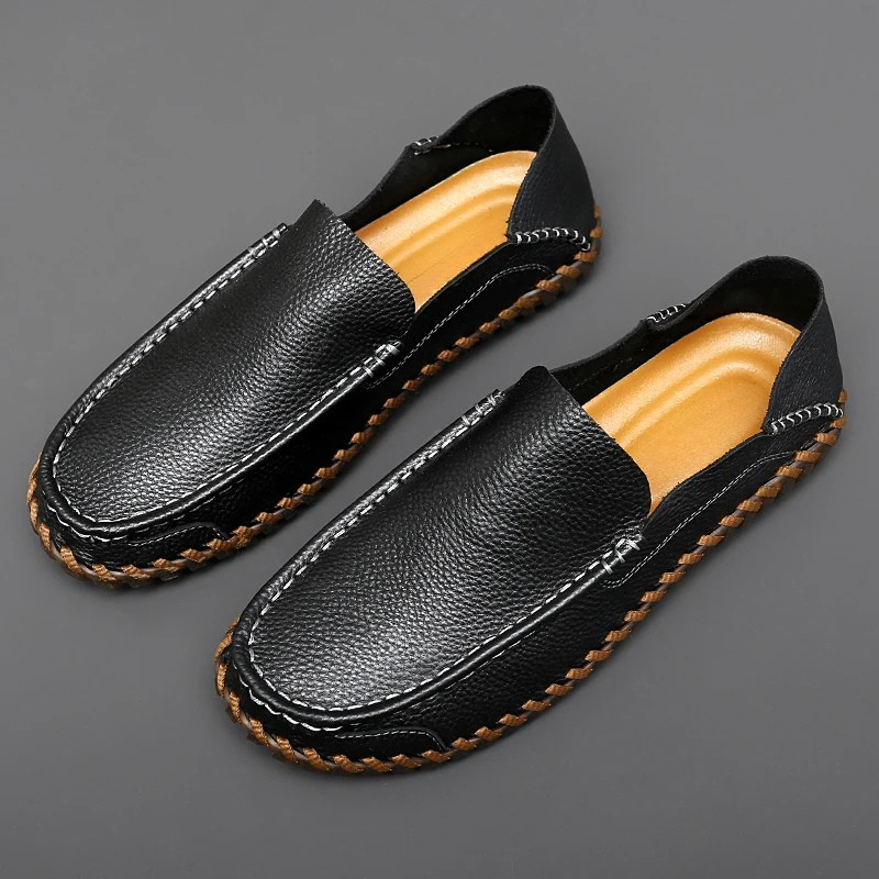Classic leather slip-on loafers for men | Bennett - 10